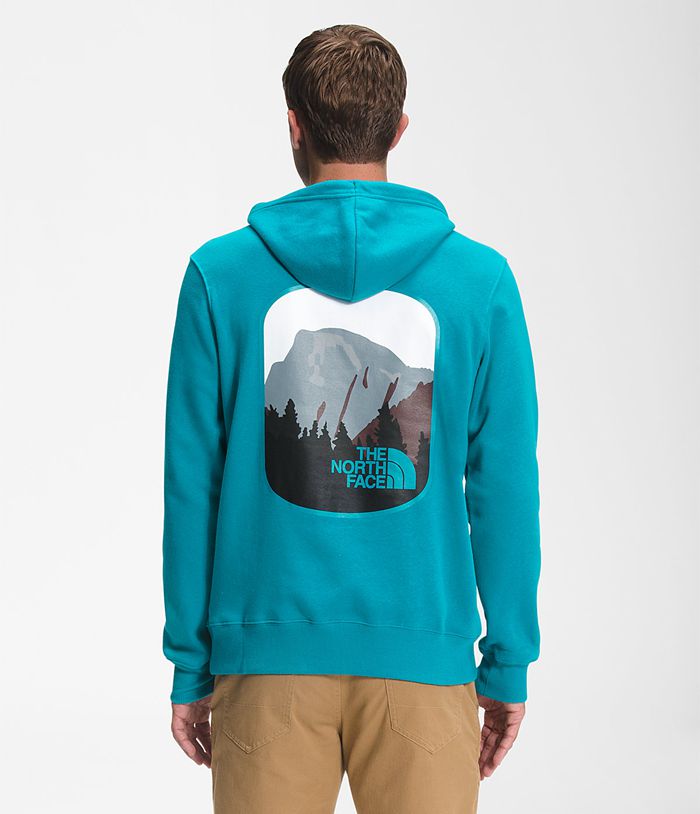 Sudadera Con Capucha The North Face Hombre Parks Pullover - Colombia THPCSU097 - Azules